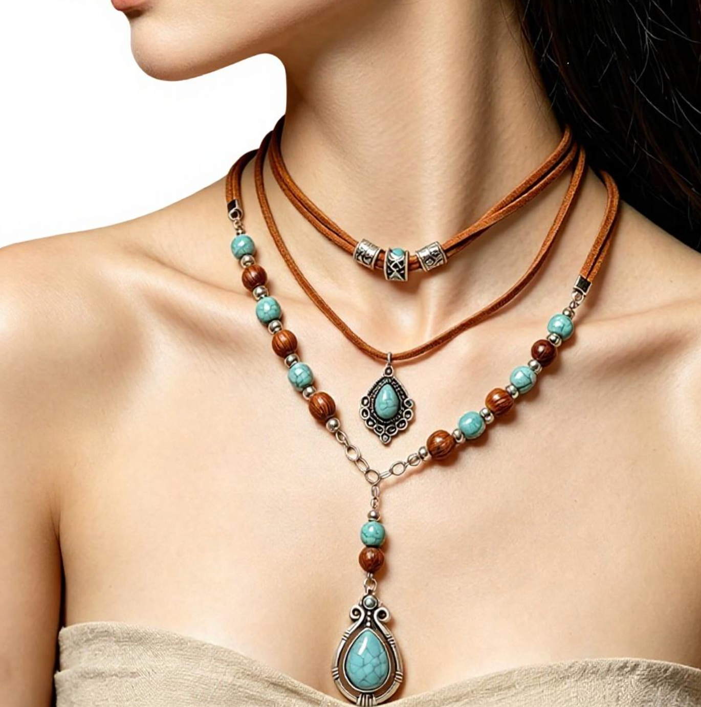 Bohemian Muse – Elegant Women’s Statement Jewelry