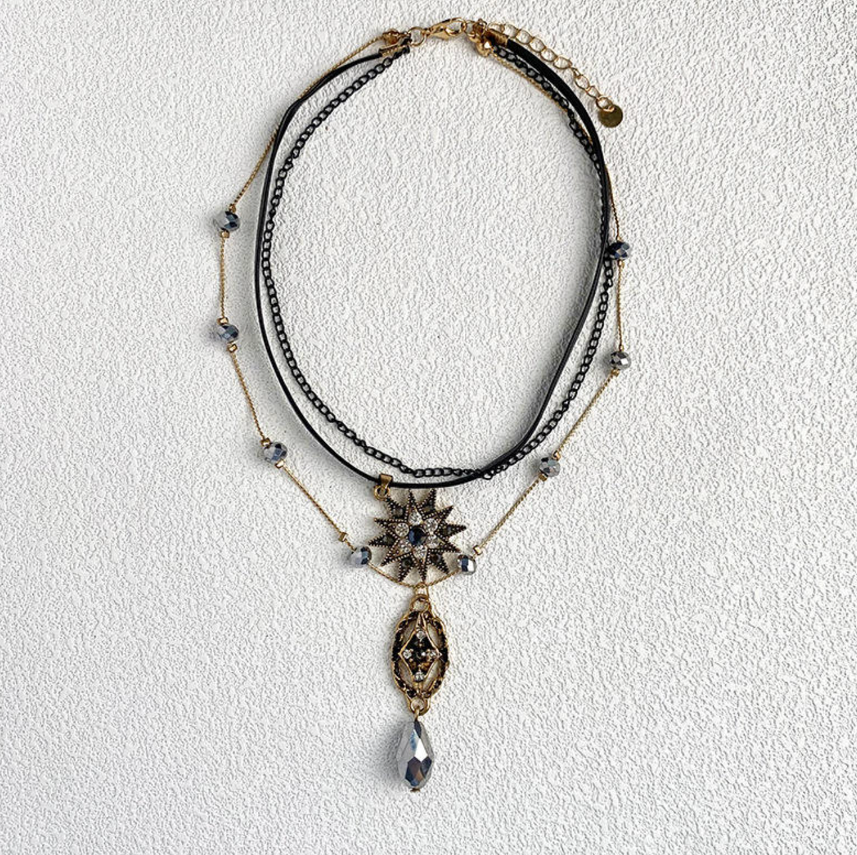 Bohemian Layers – Retro Multi-Layer Clavicle Statement Necklace