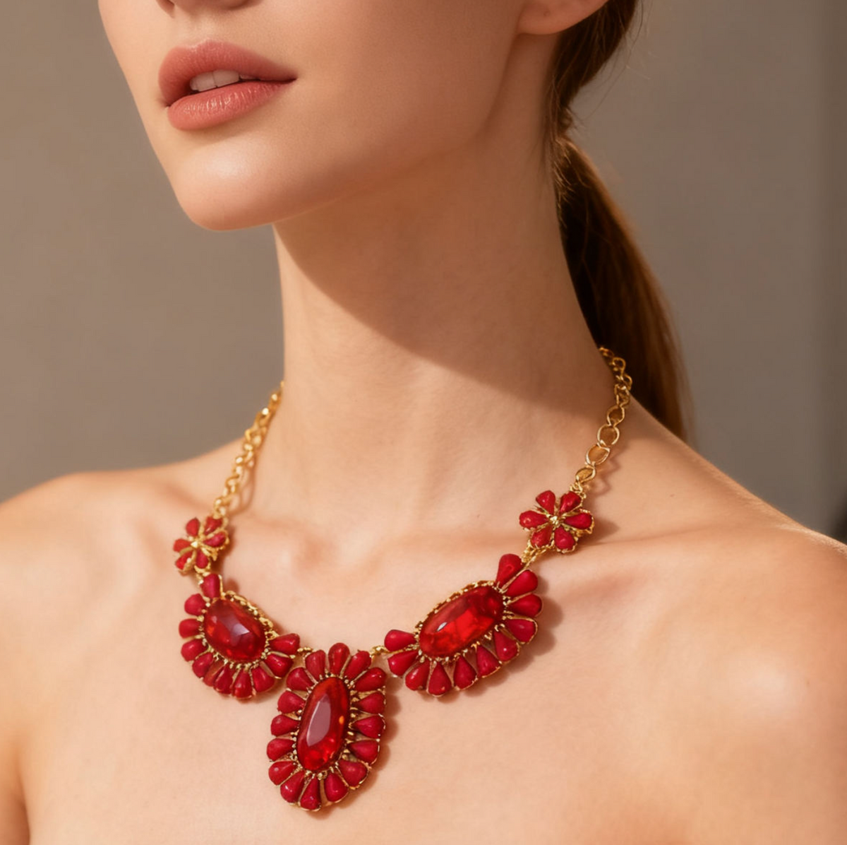 Boho Muse – Retro Statement Necklace