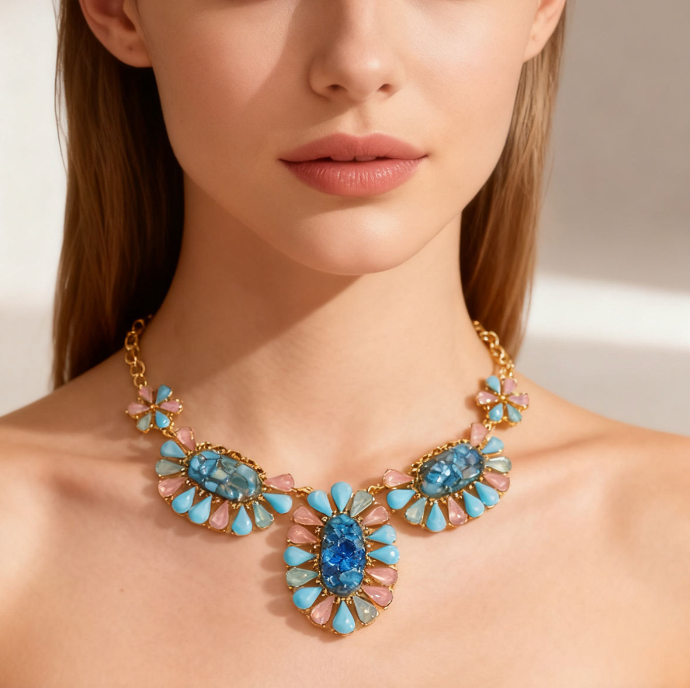 Boho Muse – Retro Statement Necklace